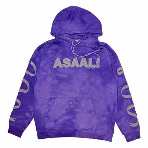 ASAALI Purple Tie-Dye Hoodie